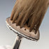 1901 British antique pure silver handled hat brush, Walker & Hall