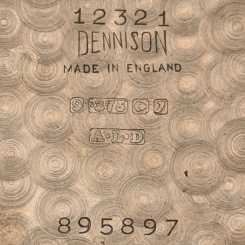 1958 年英國 Garrard K9 純金丹尼森錶殼男錶帶盒翻新