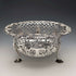 1906 British antique sterling silver footed centre bowl, 745g, Daniel & John Wellby
