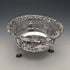 1906 British antique sterling silver footed centre bowl, 745g, Daniel & John Wellby