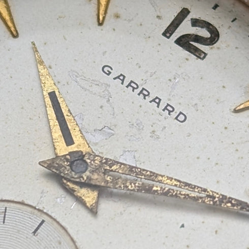 1958 年英國 Garrard K9 純金丹尼森錶殼男錶帶盒翻新