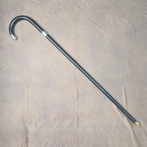 1933 年英國復古男士純銀裝飾彎柄手杖 82 厘米