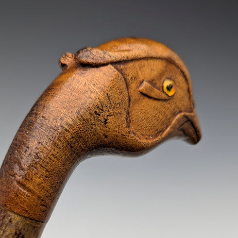 復古男士雉雞頭手杖 82 厘米