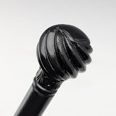 古董紳士 Gadrun 雕刻圓柄手杖 88 厘米