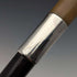 Vintage Gentleman's Sterling Silver Decorated Curved Horn Handle Walking Stick 86cm