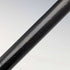 1897 British antique gentleman's pure silver decorated L-shaped horn handle walking stick 83cm