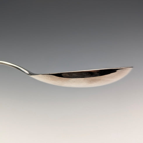 Nordic vintage silver plate tea caddy spoon David Andersen boxed