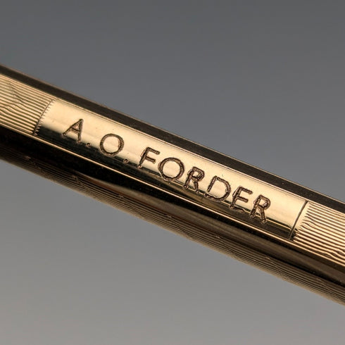 英国ヴィンテージ ヤード・オ・レッド ロールドゴールド 推進式ペンシル