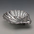 1895 British antique sterling silver shell-shaped footed dish, 88g, Atkin Brothers