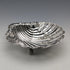 1895 British antique sterling silver shell-shaped footed dish, 88g, Atkin Brothers