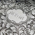 1847 British antique sterling silver card case with chain, 80g, Nathaniel Mills