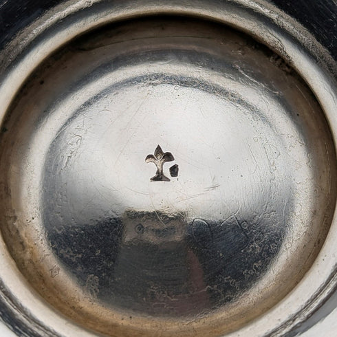 1863 British antique silver plate jug style cream jug