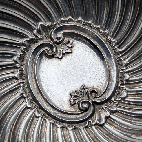 Set of 6 vintage British silver plate bowl dishes