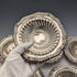 Set of 6 vintage British silver plate bowl dishes