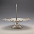 Circa 1900 British antique silver plate basket with movable handle Roberts & Belk