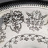 Circa 1900 British antique silver plate basket with movable handle Roberts & Belk