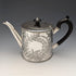 Circa 1890 British antique silver plate teapot Joseph Ridge