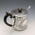 Circa 1890 British antique silver plate teapot Joseph Ridge