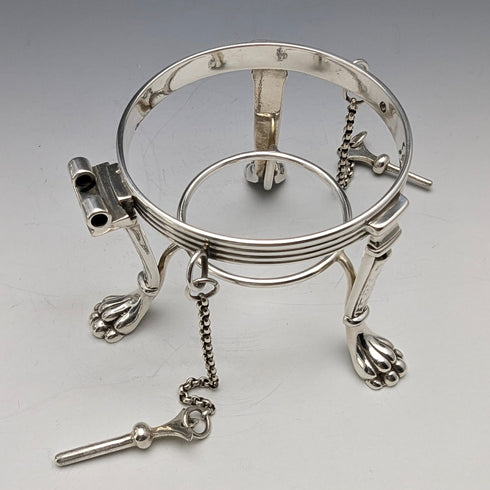 約 1875 年英國古董鍍銀 Batchelor 茶壺套裝