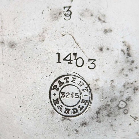 約 1875 年英國古董鍍銀 Batchelor 茶壺套裝