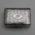 1834 British antique sterling silver vinaigrette with sponge by Edwin Jones