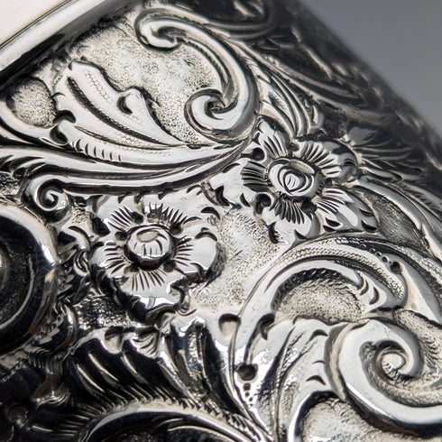 1893 年英國古董純銀茶盒 116 克 Hayes Brothers