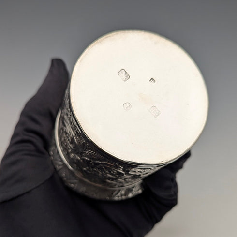 1893 年英國古董純銀茶盒 116 克 Hayes Brothers