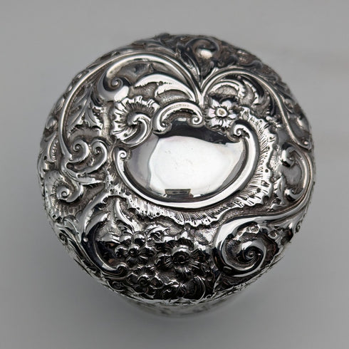 1893 年英國古董純銀茶盒 116 克 Hayes Brothers