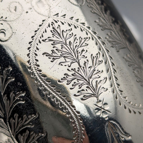 1868年 英国アンティーク 純銀製 マグカップ 135g Arthur Sibley