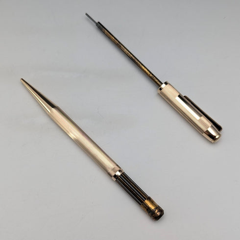 英國復古 Yard O' Red 捲金自動鉛筆(附盒子)