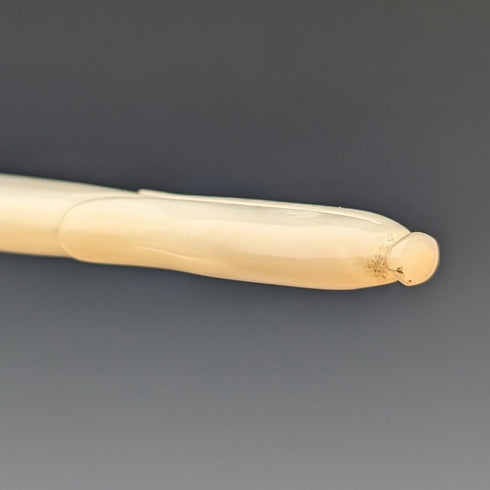 1890年頃 英国アンティーク 白蝶貝ハンドル デザートカトラリー5.5ペアセット 木箱入り