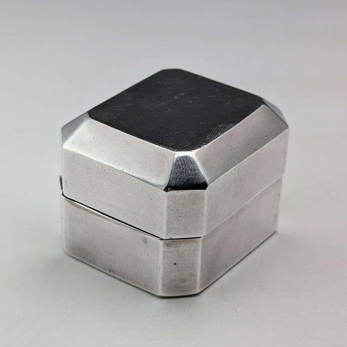 Vintage Sterling Silver Ring Box / Jewelry Box BIRKS