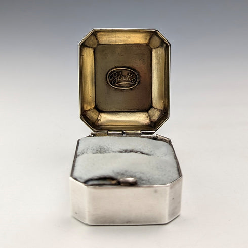 復古純銀戒指盒/首飾盒 BIRKS