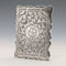 1897 British antique sterling silver card case 66g George Randle