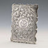 1897 British antique sterling silver card case 66g George Randle