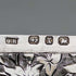 1897 British antique sterling silver card case 66g George Randle
