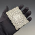 1897 British antique sterling silver card case 66g George Randle