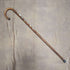 Vintage Men's Tourist Walking Stick, Brown Shaft, 94cm