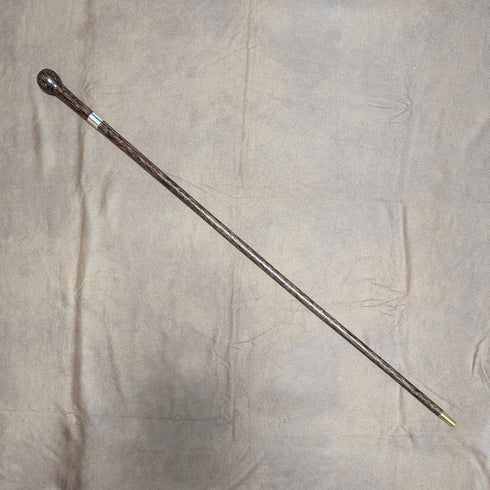 1933 年英國復古女士 Rondelle 手柄手杖 83 厘米