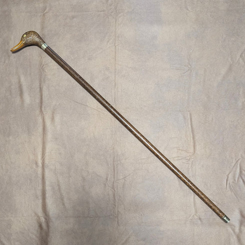 英國復古男用藤樹脂鴨頭手柄 91 厘米