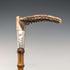 1886 British Antique Riding Crop with Antlers, 50cm