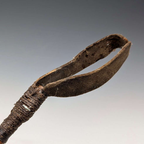 1886 British Antique Riding Crop with Antlers, 50cm
