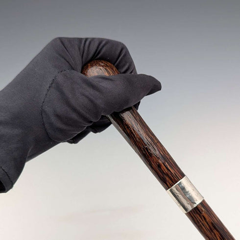 1933 British Vintage Women's Rondelle Handle Walking Stick 83cm