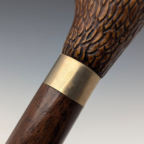 英國復古男用藤樹脂鴨頭手柄 91 厘米