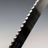1960 British Vintage Sterling Silver Handle Cake Slicer & Bread Knife Harrison Brothers