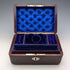Early 20th Century British Antique Leather-Covered Jewelry Box with Pocket Watch Holder