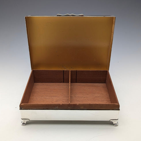 英國復古鍍銀煙盒貴族