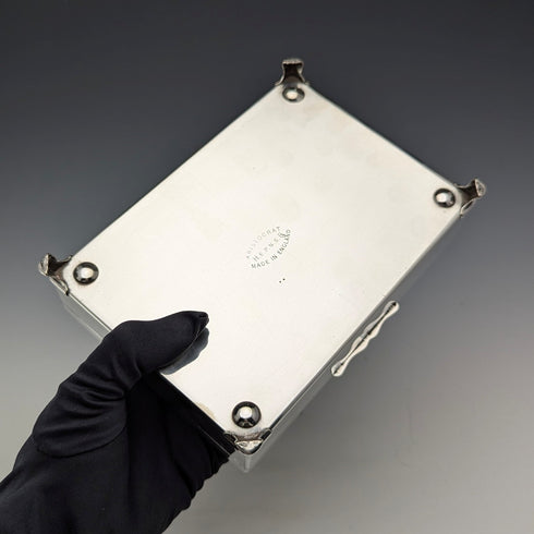 英國復古鍍銀煙盒貴族