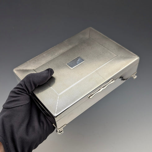 英國復古鍍銀煙盒貴族