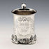 1851 British antique sterling silver mug 149g Henry Wilkinson